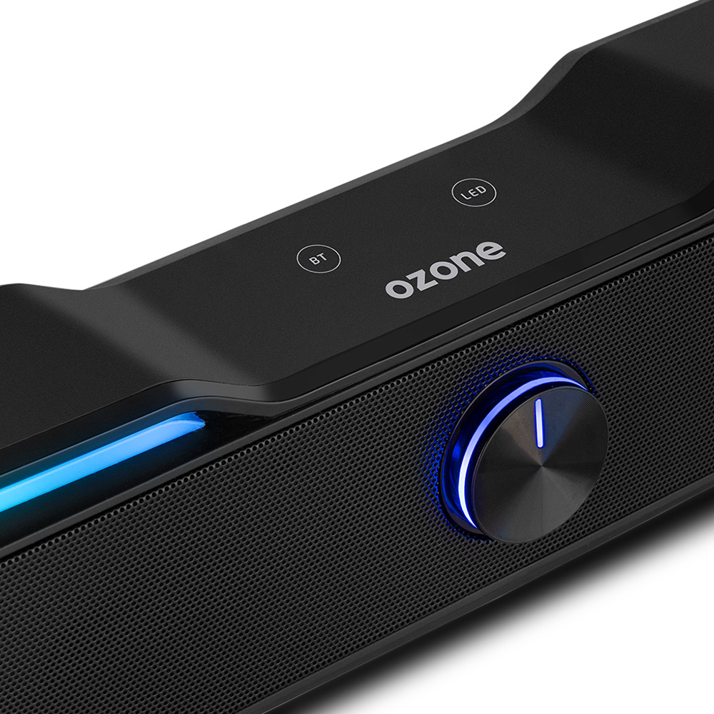 Soundbar Ozone Solo RGB 2.0 Bluetooth 4